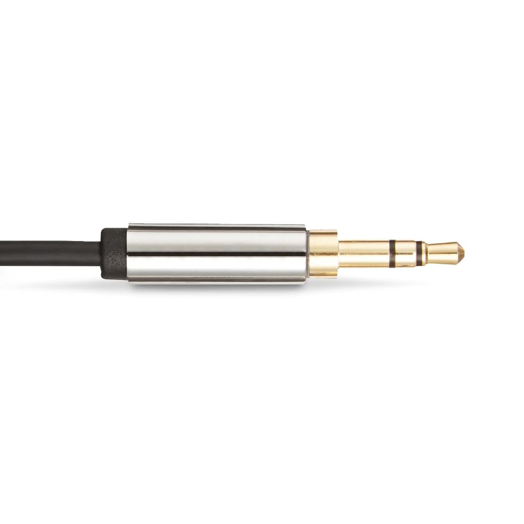 Amazon Basics 3.5mm Male-to-Male Stereo Audio Cable, 4 Foot, Black