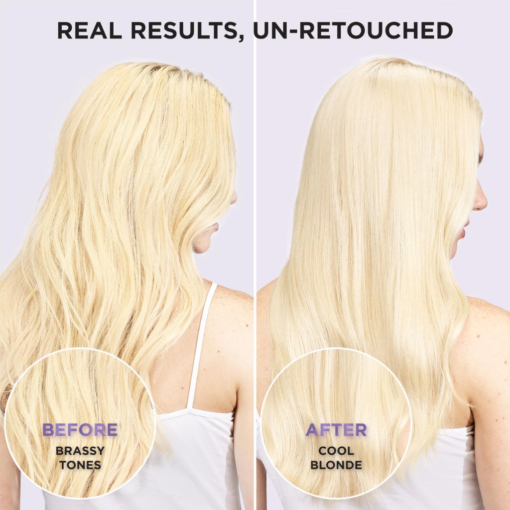 L’Oreal Paris Sulfate Free Brass Toning Purple Shampoo , EverPure, 6.8 Fl Oz (Packaging May Vary)