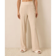 Organic Easy Rib Wide Leg Lounge Pant
