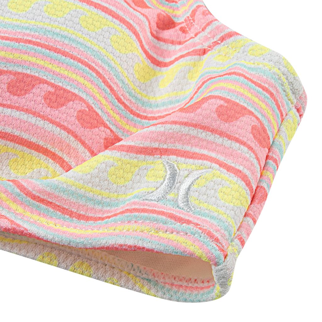 SZ 12, Hurley - Girl's 2-Piece Bikini Swim Suit | Pink Flamingo