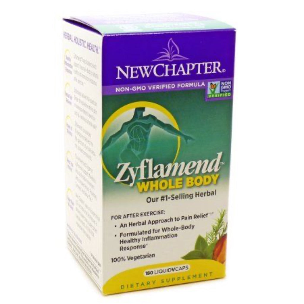 New Chapter Zyflamend Herbal Pain Relief Capsules, 180ct