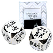 Luck Lab Date Night Dice - Activity Decider for Couples with Velvet Storage Bag