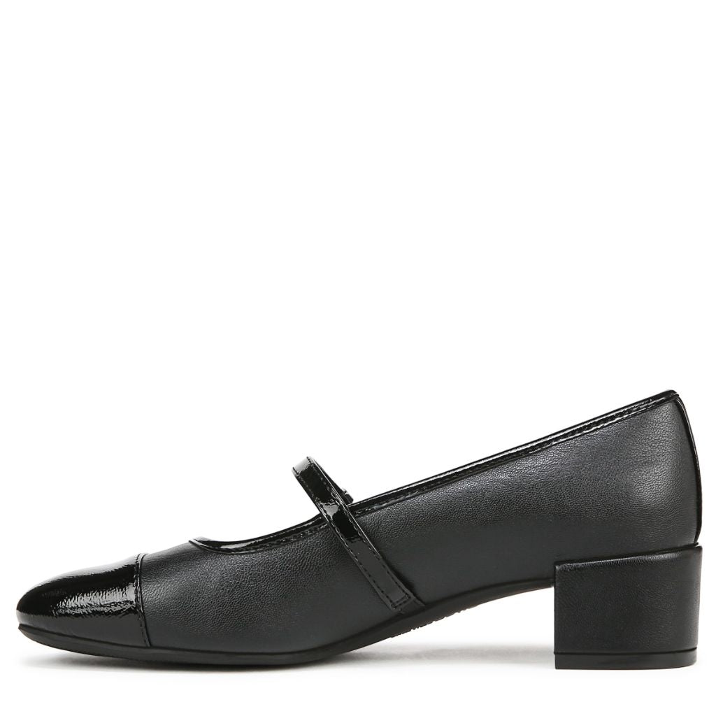 LifeStride Womens Brooke Pump Black 6 W