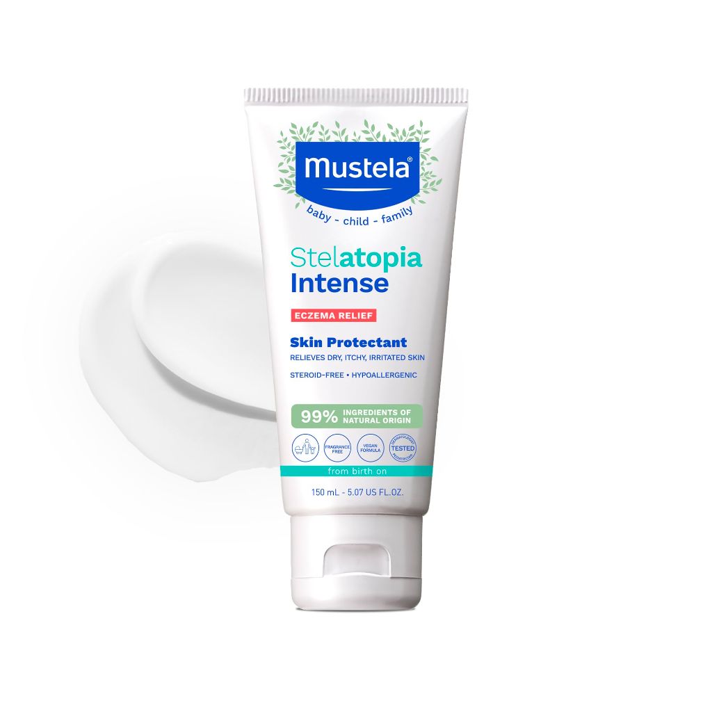 Mustela Stelatopia Intense Eczema Relief Cream, Fragrance-Free with Colloidal Oatmeal - 5.07 fl. oz.