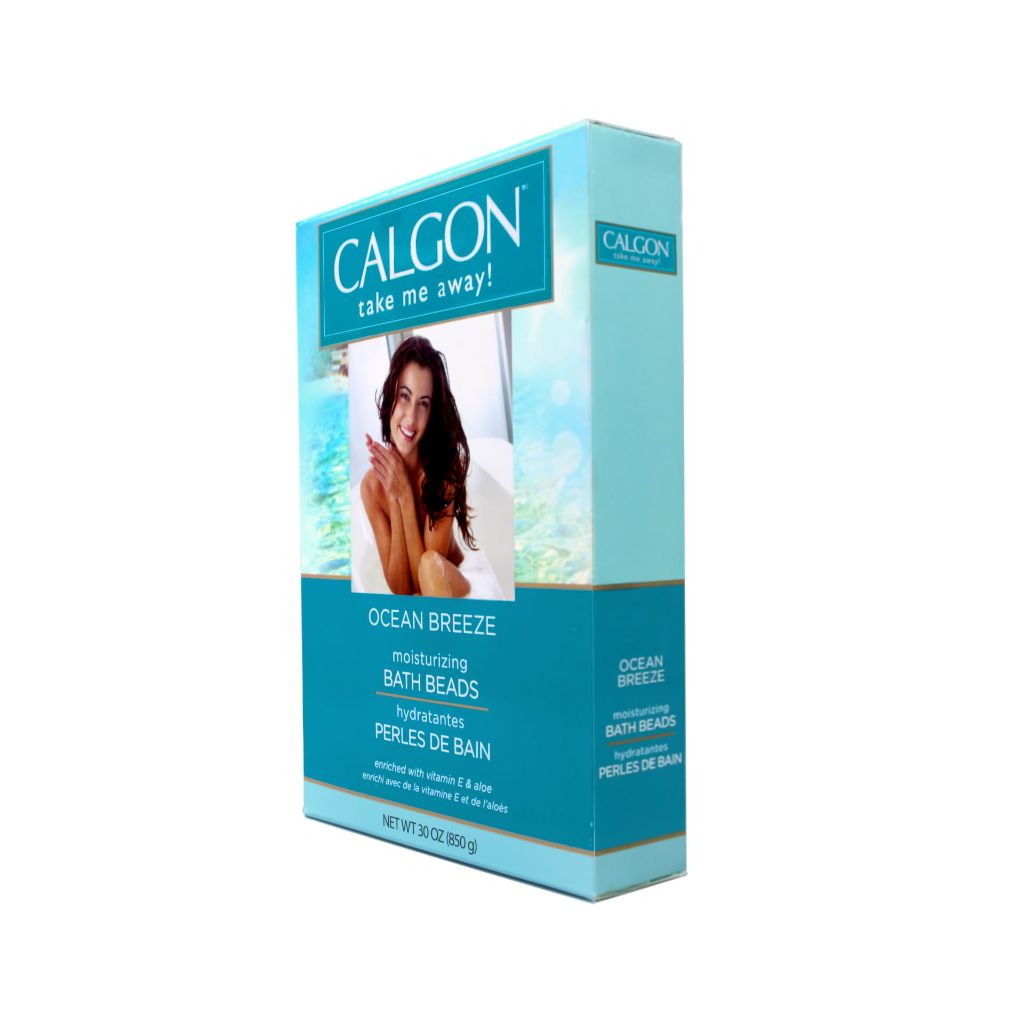 Calgon Ultra-Moisturizing Bath Beads (Ocean Breeze, 30-Ounce)