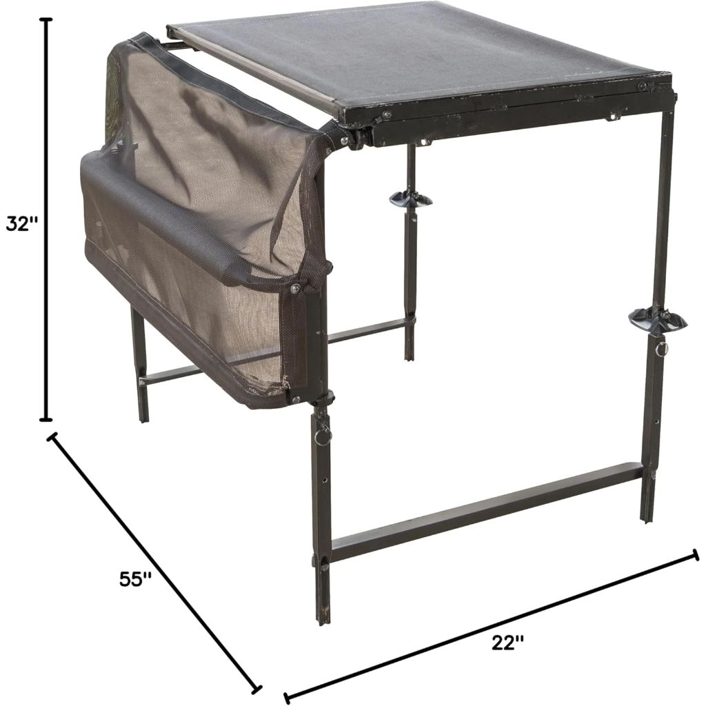 Drake Waterfowl Ghillie Deluxe 7-Way Dog Hide & Platform Combo - Mossy Oak Shadow Grass Habitat