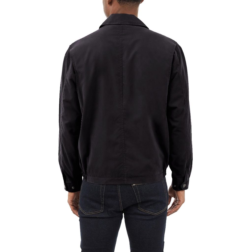 LONDON FOG Men's Auburn Zip-Front Golf Jacket (Regular & Big-Tall Sizes), Black, X-Large
