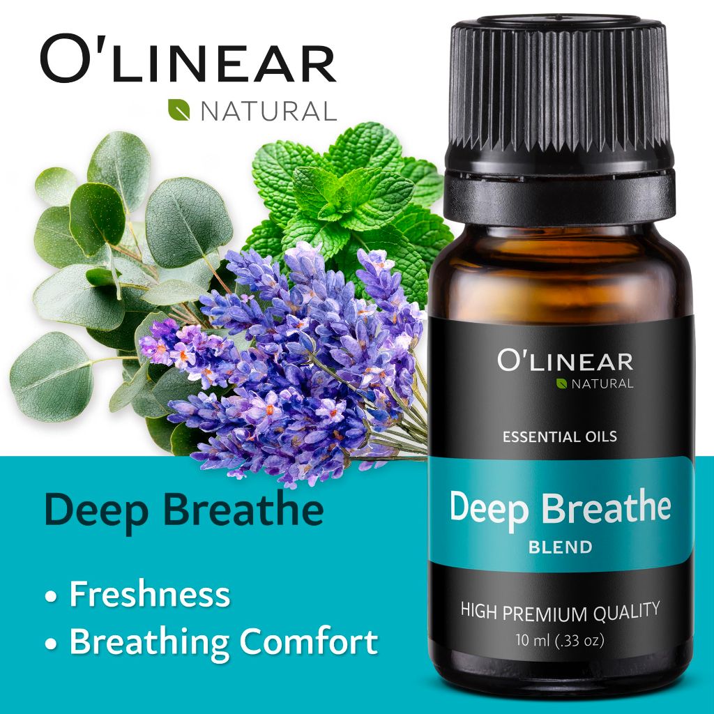 O'linear Essential Oils 6 Blends Set - Perfect for Humidifiers and Diffusers, Various Scents