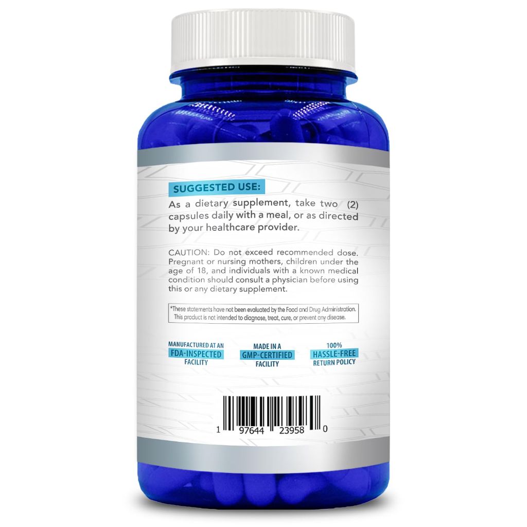 Hesperidin Plus 1000mg Per Serving (180 Capsules) - Dietary Supplement