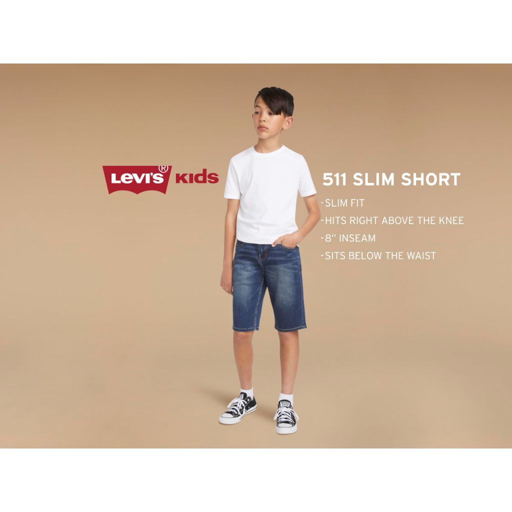 511 Slim Fit Classic Denim Shorts (16 Reg 28W)