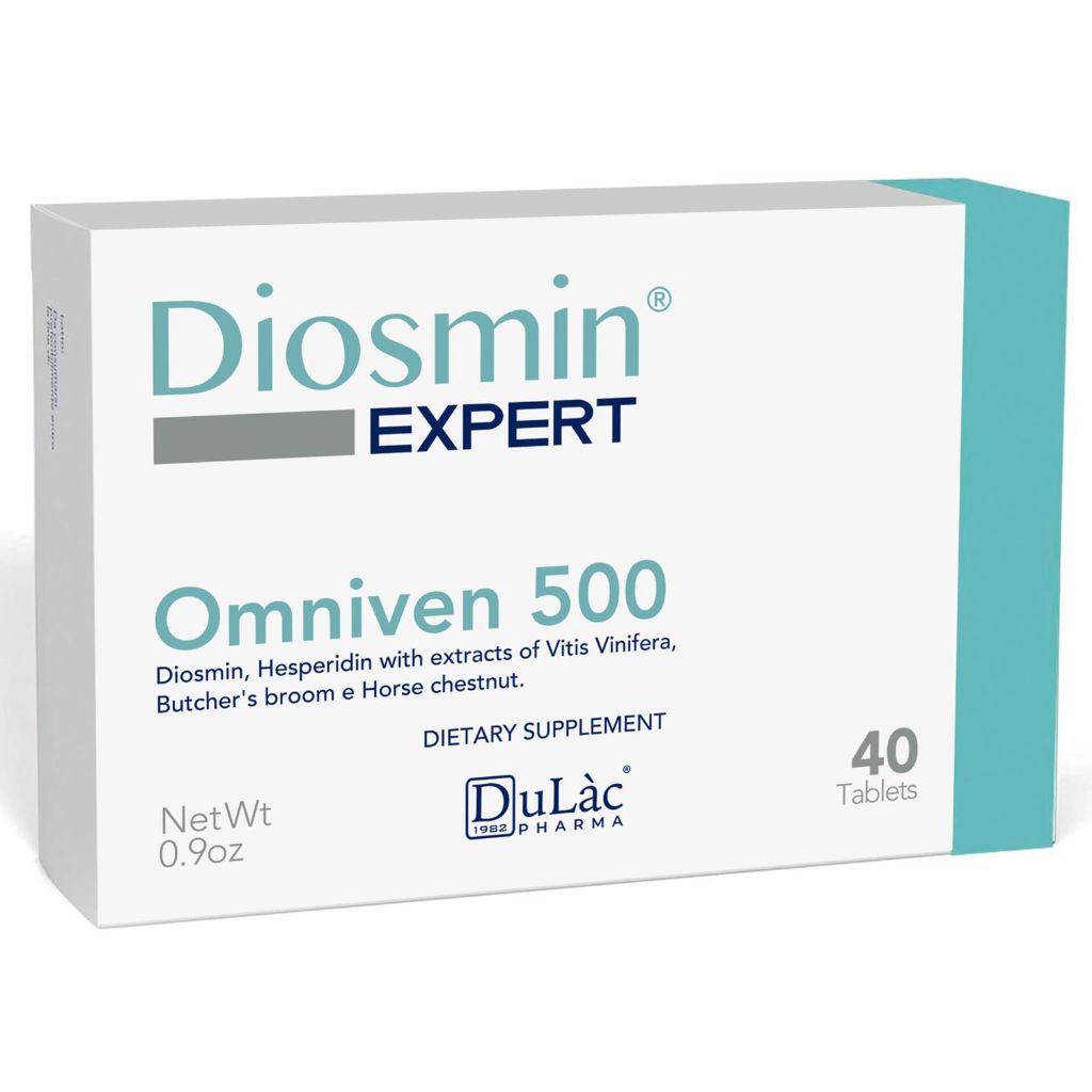 Dulac Diosmin Expert, Micronized Diosmin Hesperidin, 40 Tablets