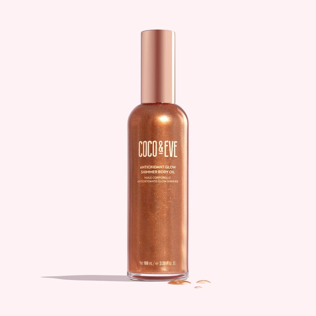 Coco & Eve Antioxidant Glow Shimmer Body Oil (3.38 Fl Oz)