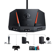 Leadjoy VX2 AimBox Keyboard Mouse Adapter for PS4, Xbox One, Xbox Series X/S, Nintendo Switch, MnK Converter for Playing FPS, RTS, R6, Apex Legends