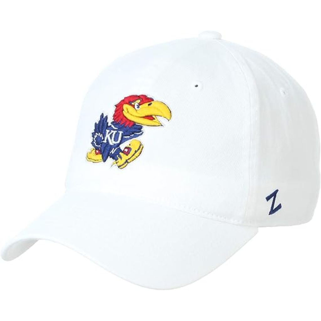 ZHATS NCAA Mens Adjustable Scholarship Hat White