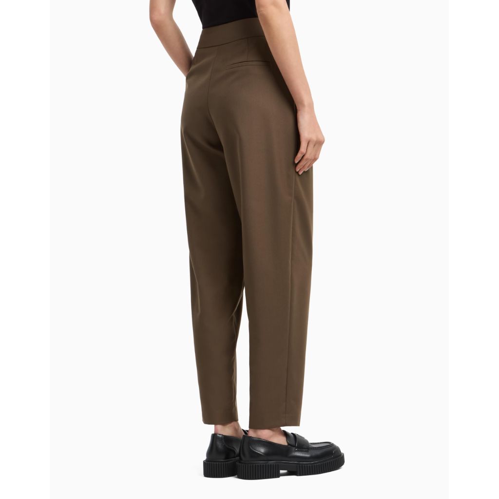 Armani Exchange Women's Pleated Trouser, Doha, 14