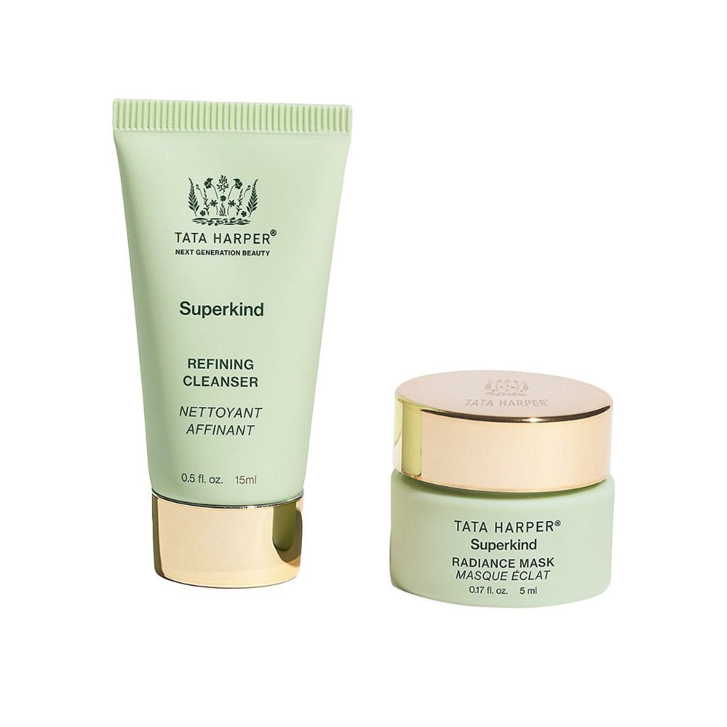 Superkind 5 Minute Facial Set by Tata Harper Skincare