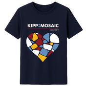 KIPP Texas KIPP Mosaic Academy School Short Sleeve Crewneck T-Shirt, Navy, Medium