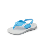 Reef Toddler/Little Boys' Santa Ana Flip Flop, Light Blue/Light Grey, 11