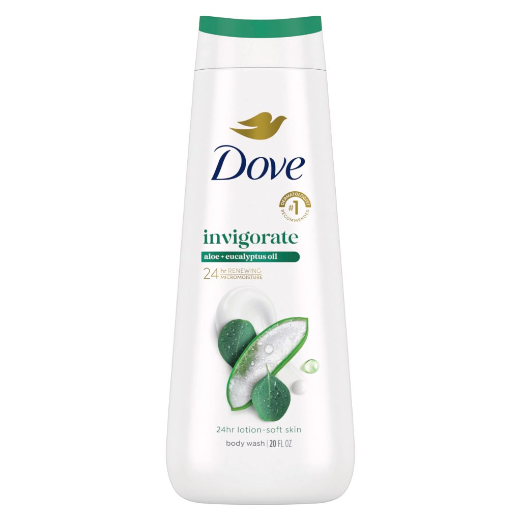 Dove Body Wash Invigorate Aloe & Eucalyptus | 20 oz