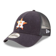 New Era MLB Houston Astros Trucker 9Forty Adjustable Baseball Hat 940 11591205, Navy