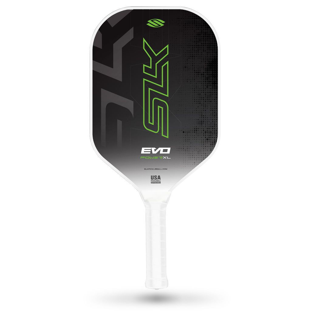 Selkirk Sport SLK Evo Power XL Pickleball Paddle by Selkirk Sport | G9 Power Carbon Fiber Pickleball Paddle, Power Green XL