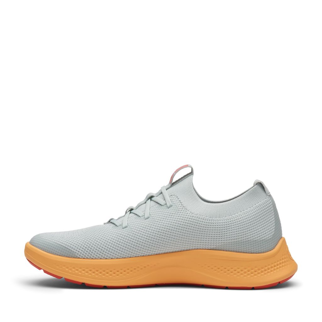 Timberland PRO Women's Solace Slip-On Soft Toe Healthcare Professional Sneakers - Gray/Orange, Size 5.5W