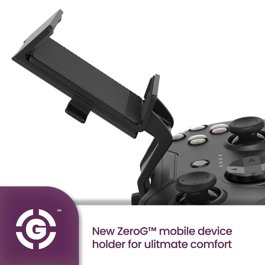 Rotor Riot Lightnight Connected Gamepad for iOS iPhone - Wired with L3 + R3 Buttons - Black