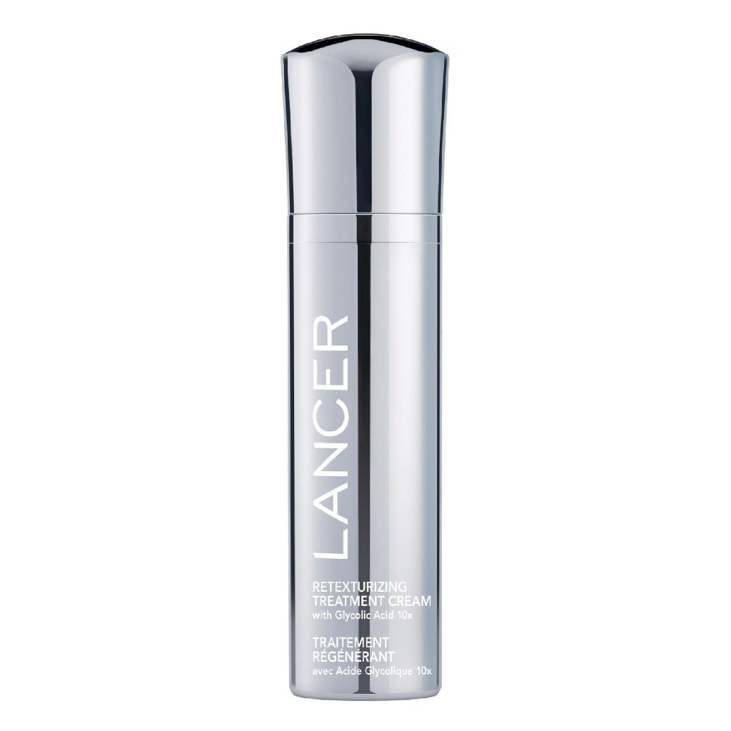 Lancer Skincare Retexturizing Treatment, Daily Moisturizing Cream with 10% Glycolic Acid, 1.7 Fl Oz