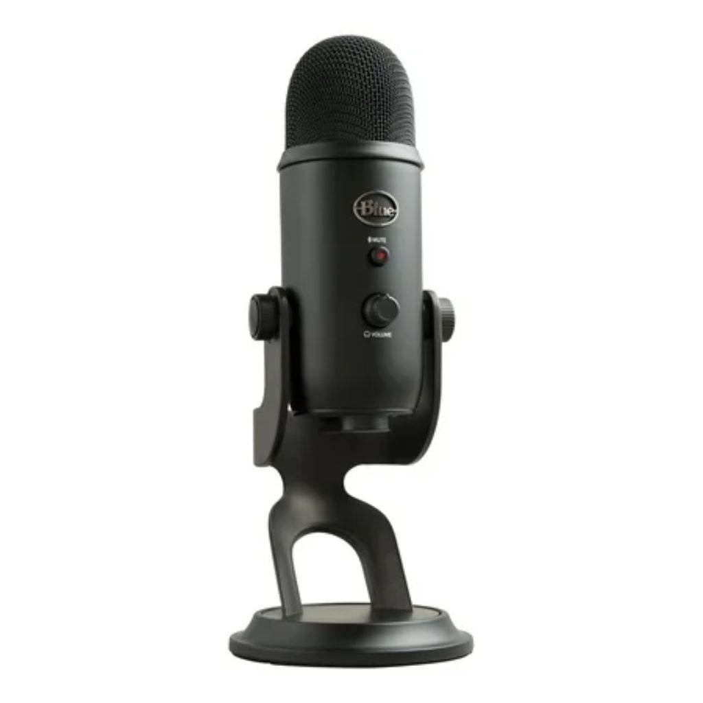 Logitech for Creators Blue Yeti Premium Multi-Pattern USB Microphone, Black