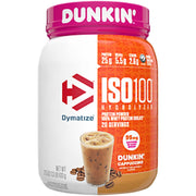 Dymatize 100% Whey Isolate Protein Powder - Dunkin Cappuccino - 20 Servings