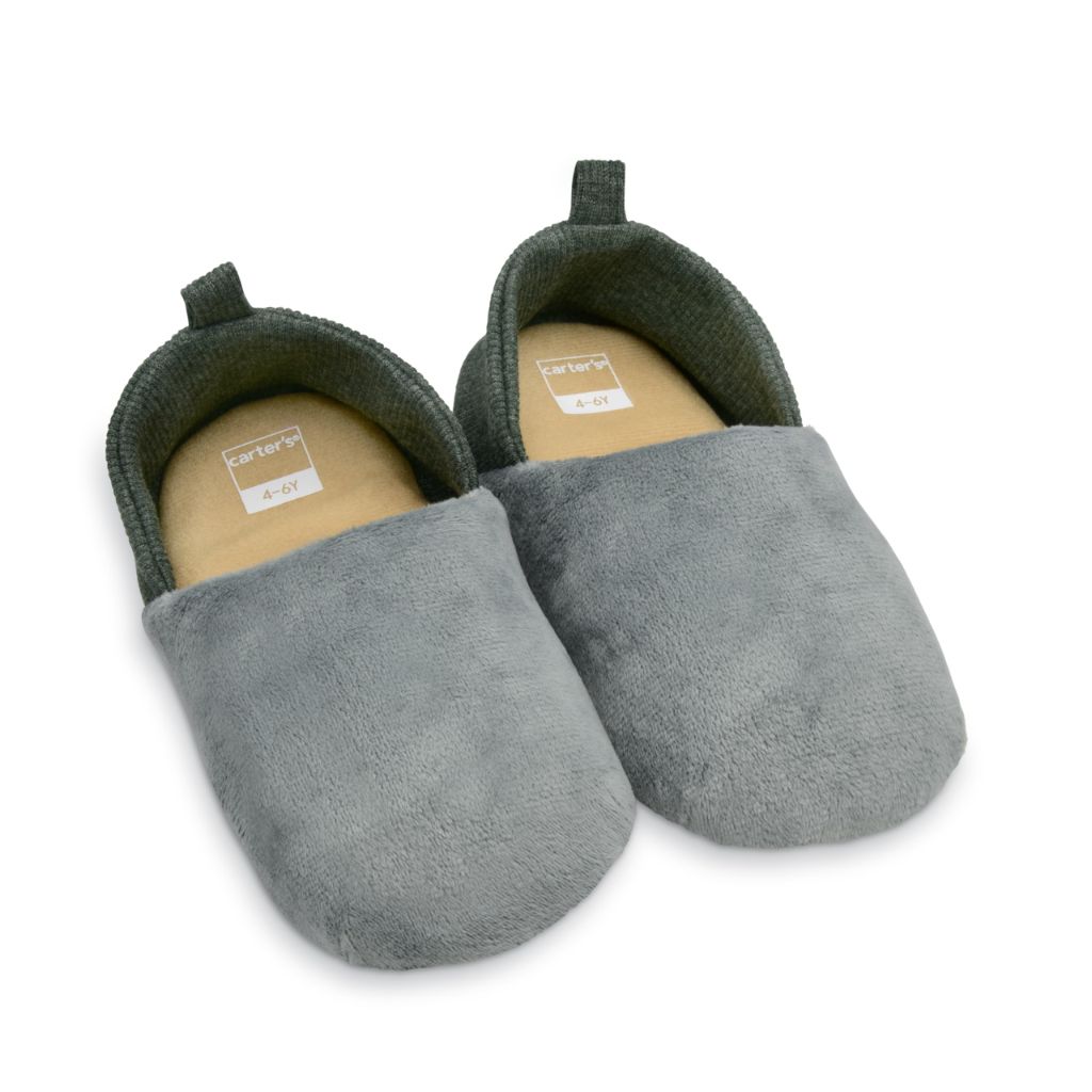 Carter's Age Up Slippers for Infants, Toddlers & Kids - 12-18 Months - Sage
