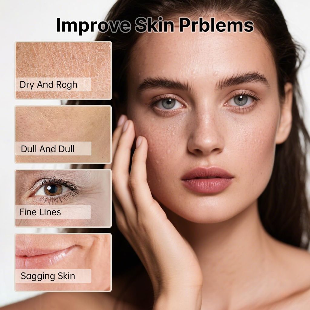 HEALOINE Deep Collagen Face Mask with Hyaluronic Acid, Overnight 500ppm