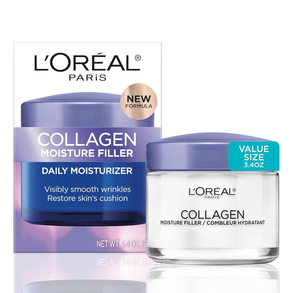 L'Oreal Paris Collagen Moisture Filler Face Cream - 3.4 Oz