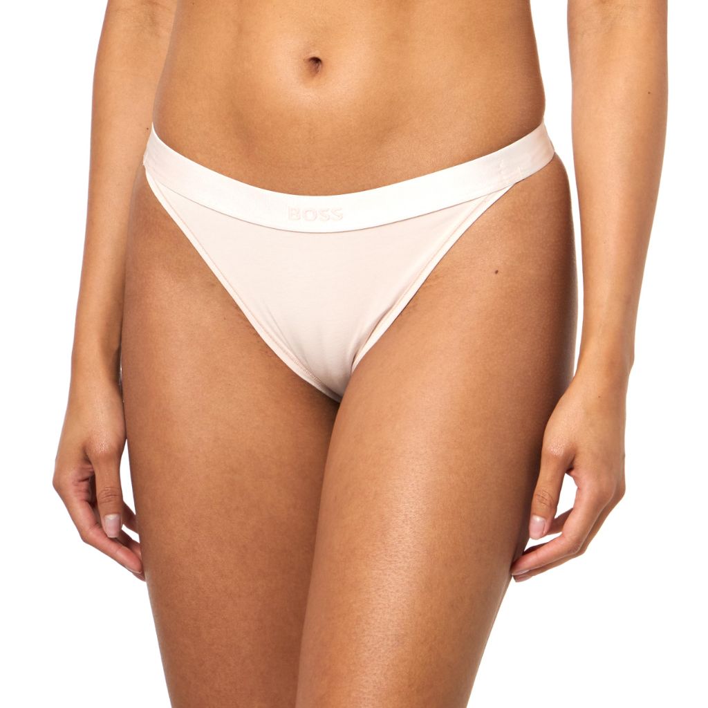 BOSS, Bea Jersey Mix Brief, Rose Water, XL