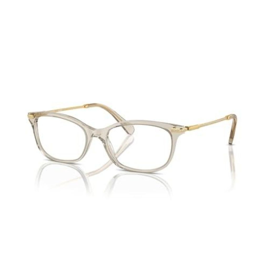 Swarovski Women's SK2017 3003 Eyewear Frames - Transparent Beige, 54mm