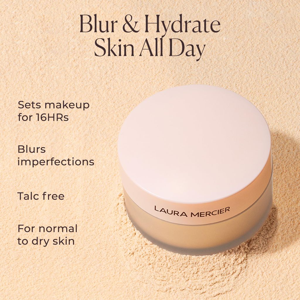 Laura Mercier Translucent Loose Talc-Free Setting Powder Ultra-Blur | Translucent Medium Deep