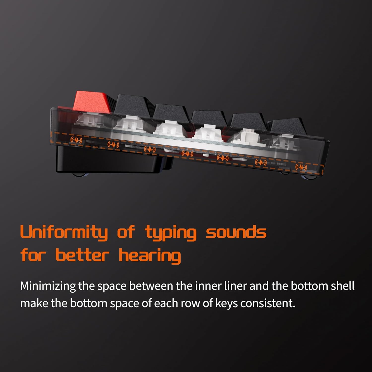 DrunkDeer G75 Rapid Trigger Keyboard, Esports Gaming Keyboard - Magnetic Switch - Release Dual-Trigger Mode - Adjustable Actuation, 75% Design, White