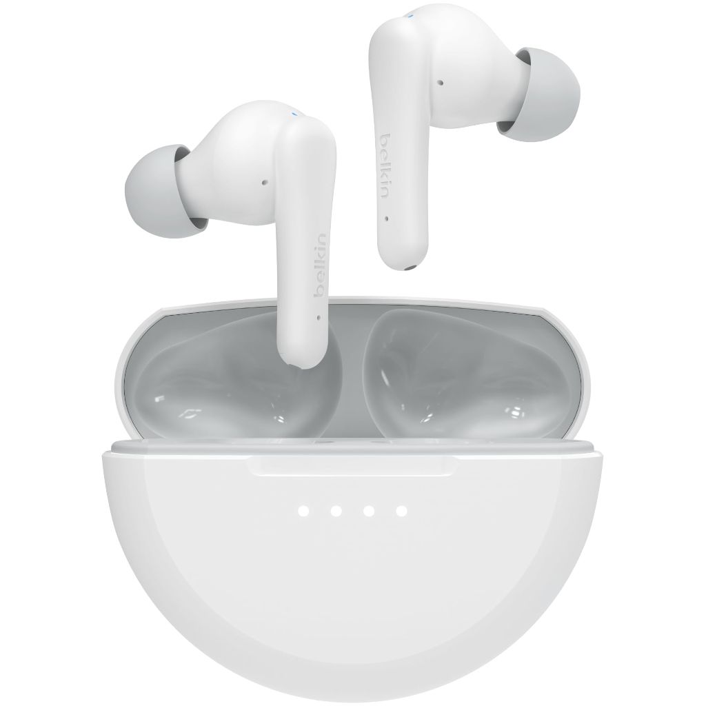 Belkin SoundForm Nano 2 Bluetooth Earbuds for Kids - White