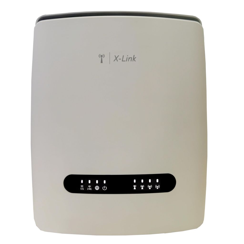 X-Link AX3000 Dual Band WiFi 6, 4G LTE CAT12 Router with Unlocked SIM Card Slot, 3000Mbps - Gray