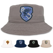 Harry Potter Bucket Hat for Kids, Boy and Girl Sun Hat Kid Ages 4-7 and Big Kids 7-14 Years | Charcoal Grey | Ravenclaw