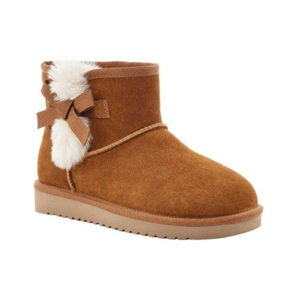 Koolaburra by UGG Women's Victoria Mini Boots - Chestnut, Size 10