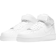 Nike Men's Air Force 1 Mid '07 Sneakers - Triple White, Size 9.5