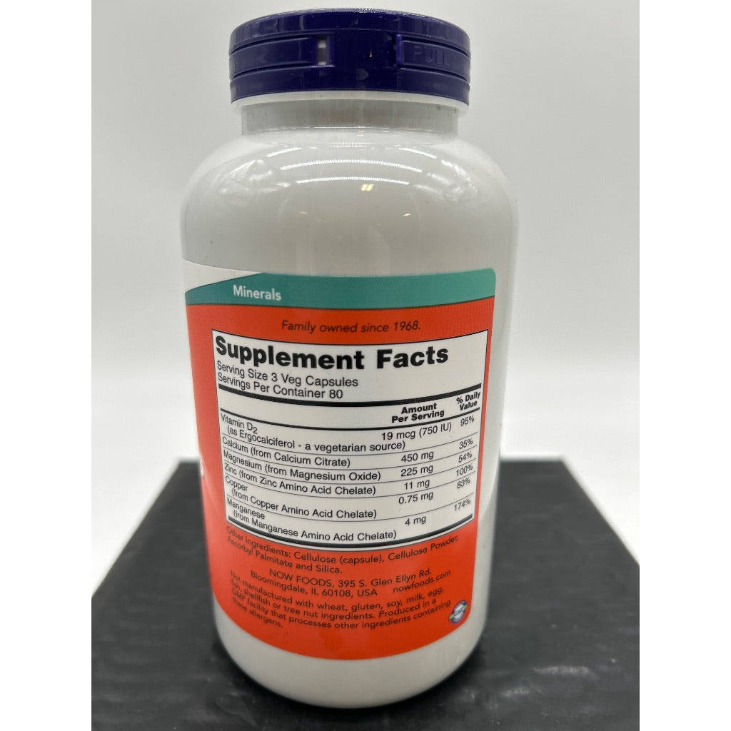 NOW Foods Calcium Citrate Veggie Capsules - 240ct