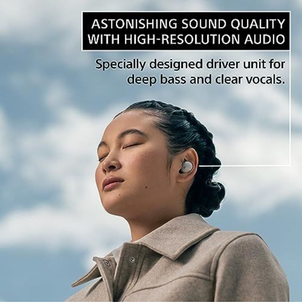 Sony WF-1000XM5 the Best Truly Wireless Bluetooth Noise Canceling Earbuds Headphones with Alexa Built in - Silver