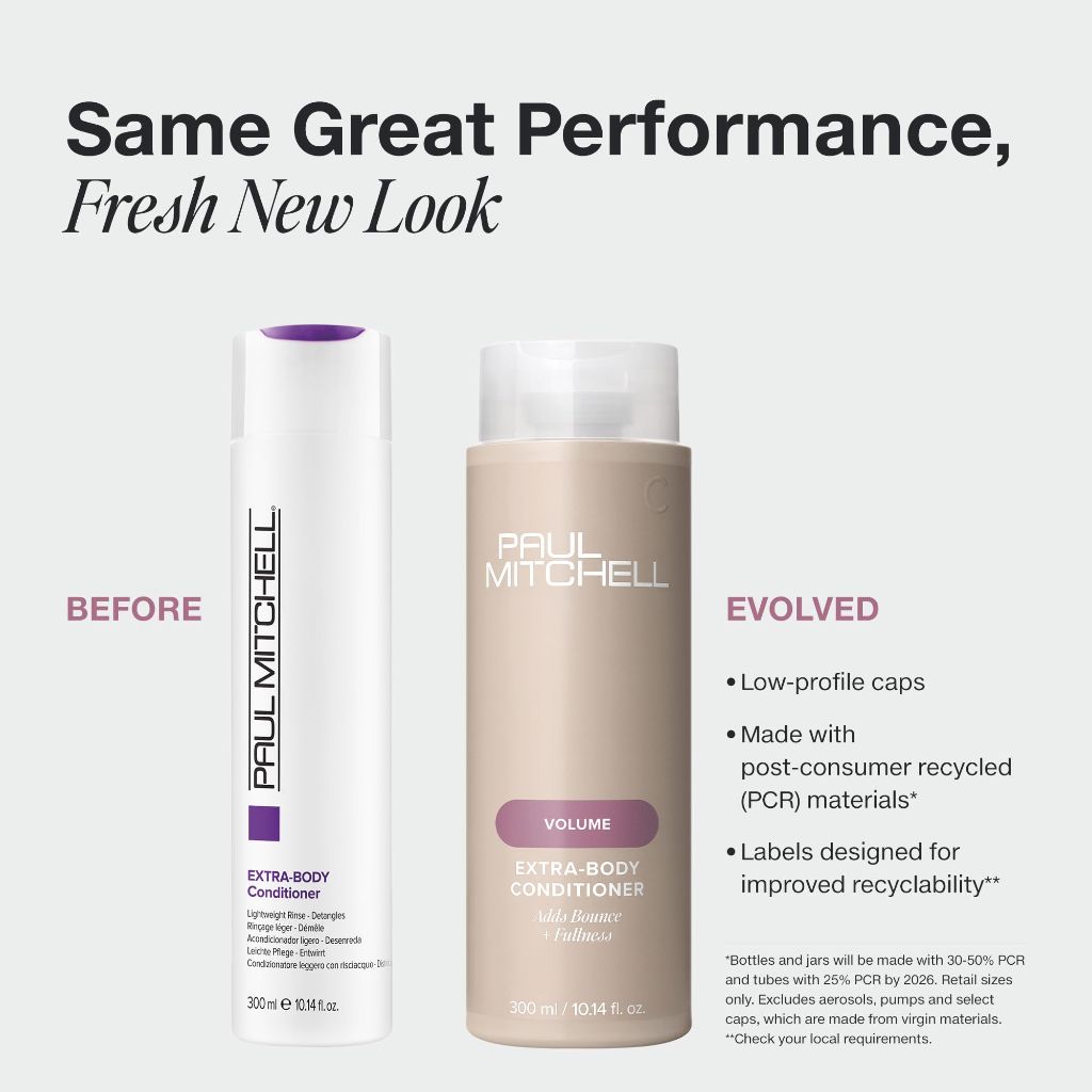 Paul Mitchell Extra-Body Conditioner, Adds Bounce + Fullness, For Fine Hair, | 33.8 fl.oz