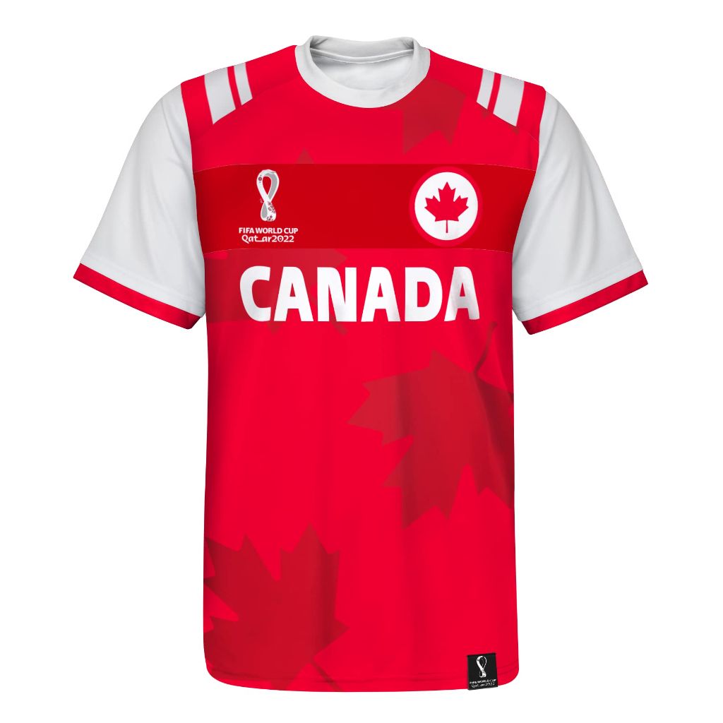 Outerstuff Mens FIFA World Cup Primary Classic Short Sleeve Jersey, Sublimated, X-Large