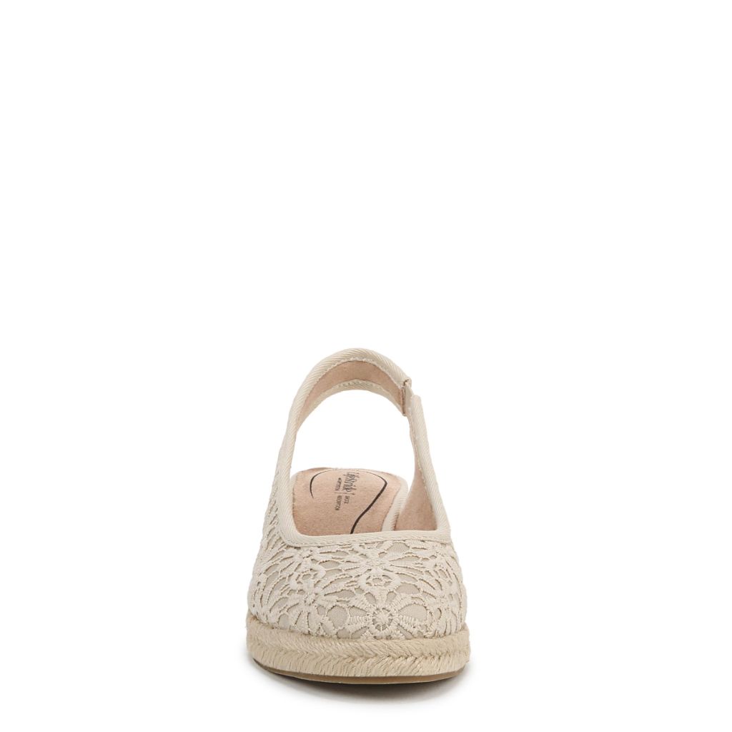 SZ 8M, LifeStride Women's Kayden Wedge Sandal | Natural Tan Fabric