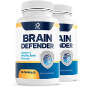 BrainDefender Capsules – Natural Supplement for Cognitive Health, Focus & Memory - 30 Capsules, 2 pk