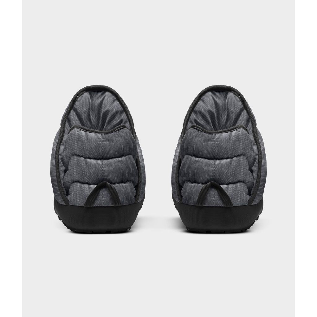 The North Face Women's Thermoball Traction Winter Bootie - Insulated, DWR Finish, Phantom Grey Heather Print/TNF Black, 9