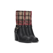 Jessica Simpson Women's Bernique Boots - Black/Red, 7.5